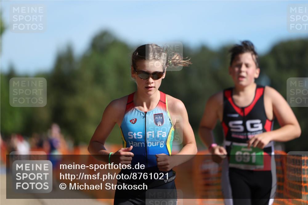 07.09.2025 - 19. Norderstedt Triathlon Michael Strokosch http://msf.ph/oto/8761021 07.09.2025 10:45:41 Laufen 76, 691 meine-sportfotos.de