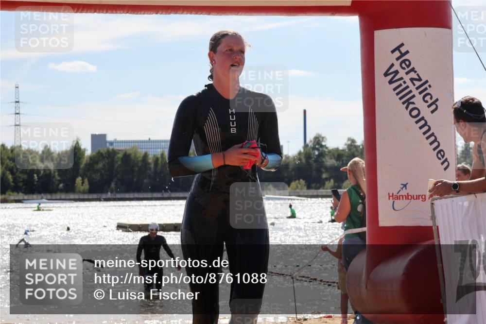 07.09.2025 - 19. Norderstedt Triathlon Luisa Fischer http://msf.ph/oto/8761088 07.09.2025 14:18:52 Schwimmen 465, 1498 meine-sportfotos.de