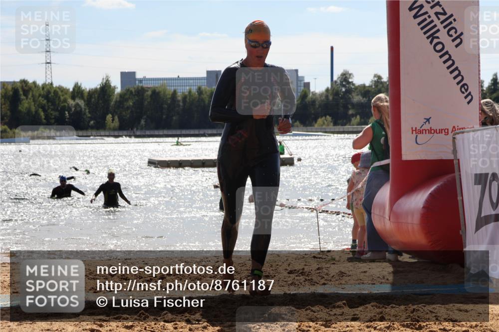 07.09.2025 - 19. Norderstedt Triathlon Luisa Fischer http://msf.ph/oto/8761187 07.09.2025 14:19:08 Schwimmen 458, 477, 1503 meine-sportfotos.de