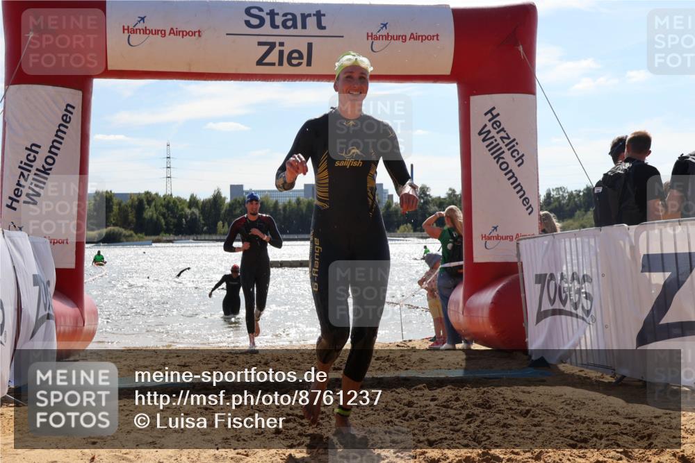07.09.2025 - 19. Norderstedt Triathlon Luisa Fischer http://msf.ph/oto/8761237 07.09.2025 14:19:22 Schwimmen 377, 399, 1511 meine-sportfotos.de