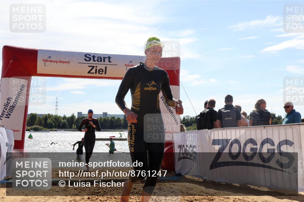 07.09.2025 - 19. Norderstedt Triathlon Luisa Fischer http://msf.ph/oto/8761247 07.09.2025 14:19:22 Schwimmen 377, 399, 1511 meine-sportfotos.de