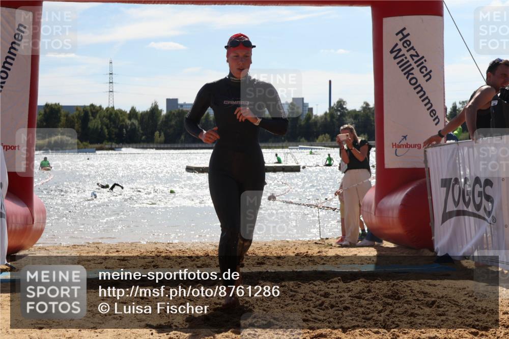 07.09.2025 - 19. Norderstedt Triathlon Luisa Fischer http://msf.ph/oto/8761286 07.09.2025 14:19:29 Schwimmen 377, 399, 1511 meine-sportfotos.de