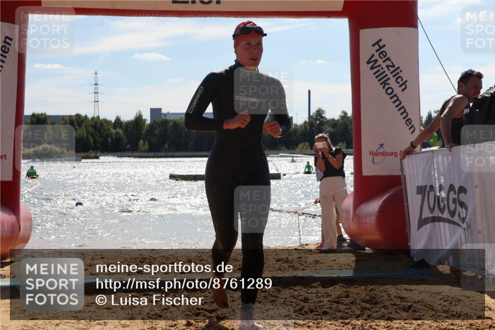07.09.2025 - 19. Norderstedt Triathlon Luisa Fischer http://msf.ph/oto/8761289 07.09.2025 14:19:30 Schwimmen 377, 399, 1511 meine-sportfotos.de