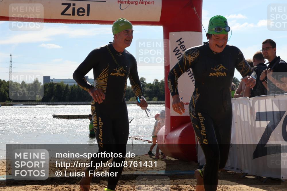 07.09.2025 - 19. Norderstedt Triathlon Luisa Fischer http://msf.ph/oto/8761431 07.09.2025 14:20:00 Schwimmen 1430, 1480, 1481, 1500 meine-sportfotos.de