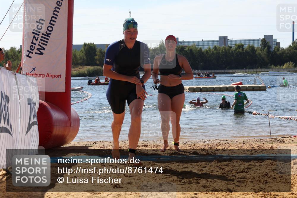 07.09.2025 - 19. Norderstedt Triathlon Luisa Fischer http://msf.ph/oto/8761474 07.09.2025 12:09:05 Schwimmen 735, 754, 766, 1264, 1373 meine-sportfotos.de