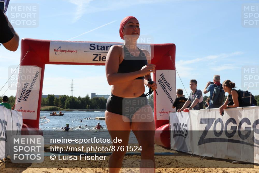 07.09.2025 - 19. Norderstedt Triathlon Luisa Fischer http://msf.ph/oto/8761524 07.09.2025 12:09:08 Schwimmen 735, 754, 766, 1264, 1373 meine-sportfotos.de