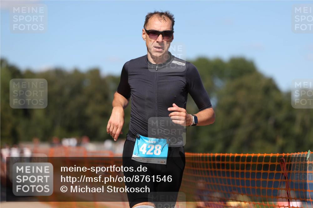 07.09.2025 - 19. Norderstedt Triathlon Michael Strokosch http://msf.ph/oto/8761546 07.09.2025 14:59:13 Laufen 428, 1416 meine-sportfotos.de