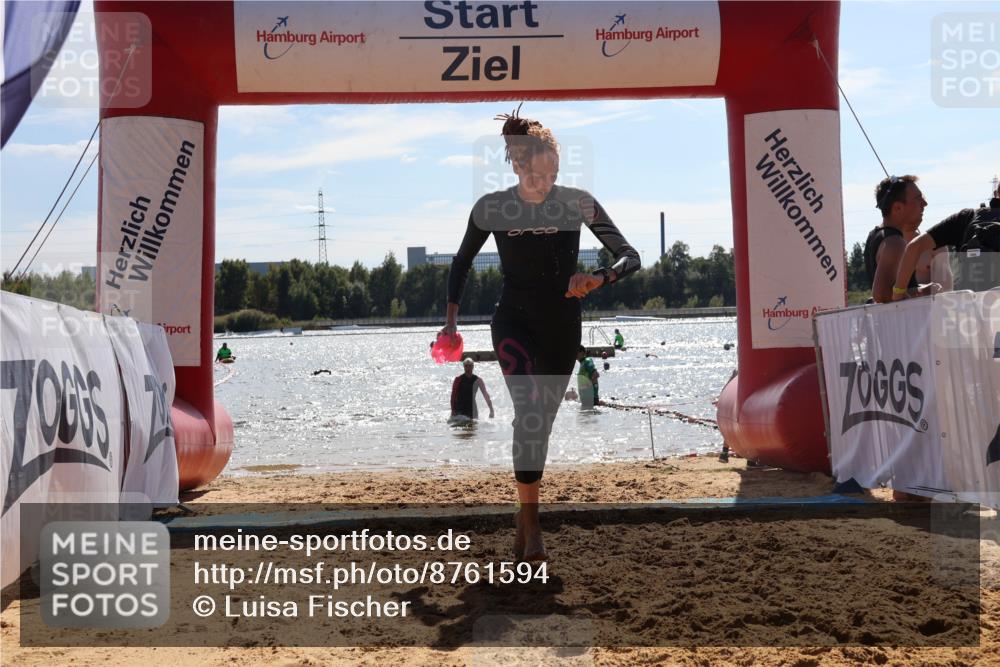 07.09.2025 - 19. Norderstedt Triathlon Luisa Fischer http://msf.ph/oto/8761594 07.09.2025 14:21:11 Schwimmen 439, 467, 1453, 1470 meine-sportfotos.de