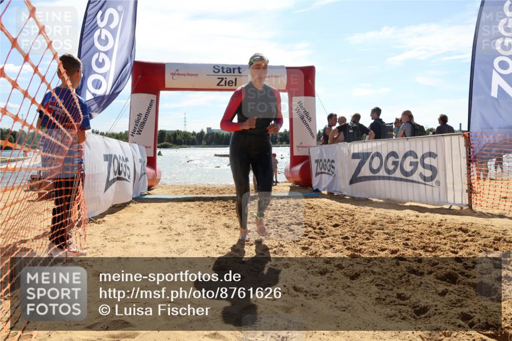 07.09.2025 - 19. Norderstedt Triathlon Luisa Fischer http://msf.ph/oto/8761626 07.09.2025 14:21:23 Schwimmen 1422, 1474 meine-sportfotos.de