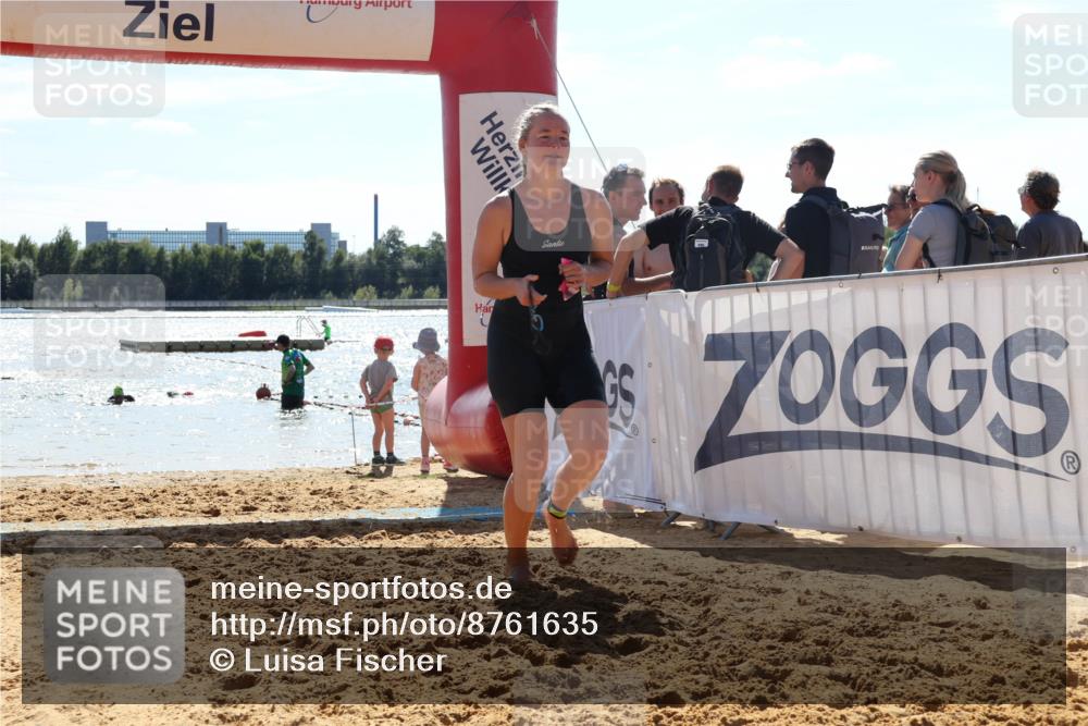 07.09.2025 - 19. Norderstedt Triathlon Luisa Fischer http://msf.ph/oto/8761635 07.09.2025 14:21:24 Schwimmen 1422, 1474 meine-sportfotos.de