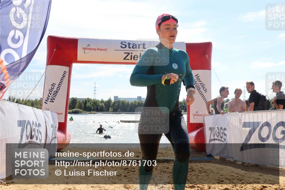 07.09.2025 - 19. Norderstedt Triathlon Luisa Fischer http://msf.ph/oto/8761703 07.09.2025 14:21:45 Schwimmen 365, 430 meine-sportfotos.de