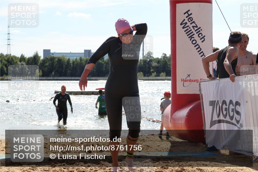07.09.2025 - 19. Norderstedt Triathlon Luisa Fischer http://msf.ph/oto/8761756 07.09.2025 14:22:04 Schwimmen 407, 884, 1510 meine-sportfotos.de