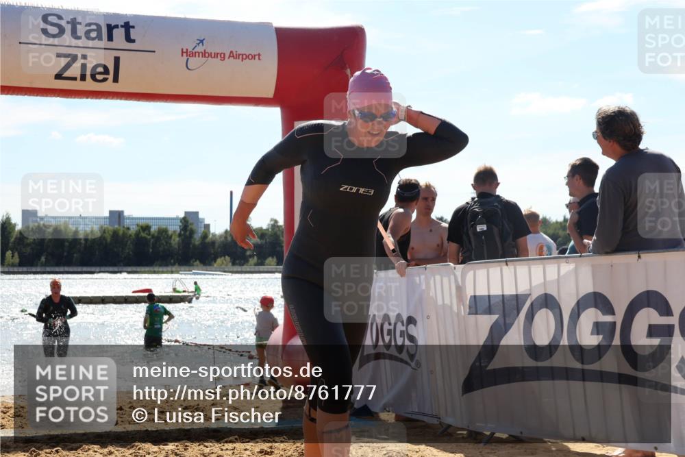 07.09.2025 - 19. Norderstedt Triathlon Luisa Fischer http://msf.ph/oto/8761777 07.09.2025 14:22:05 Schwimmen 407, 884 meine-sportfotos.de
