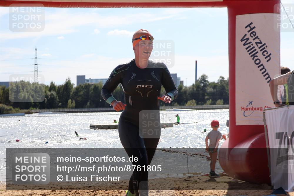 07.09.2025 - 19. Norderstedt Triathlon Luisa Fischer http://msf.ph/oto/8761805 07.09.2025 14:22:10 Schwimmen 407, 884 meine-sportfotos.de