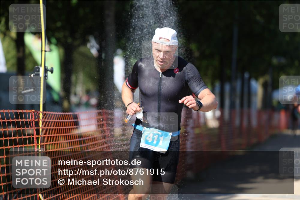 07.09.2025 - 19. Norderstedt Triathlon Michael Strokosch http://msf.ph/oto/8761915 07.09.2025 15:00:06 Laufen 411, 1012 meine-sportfotos.de