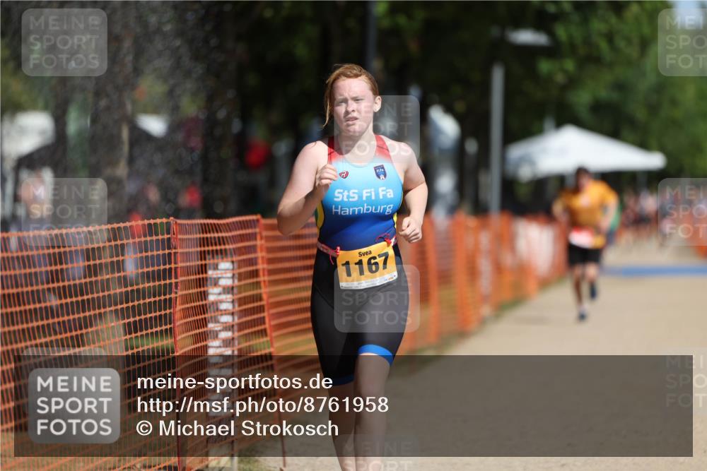 07.09.2025 - 19. Norderstedt Triathlon Michael Strokosch http://msf.ph/oto/8761958 07.09.2025 12:08:23 Laufen 149, 1167, 1210, 1236 meine-sportfotos.de