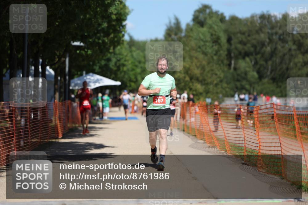 07.09.2025 - 19. Norderstedt Triathlon Michael Strokosch http://msf.ph/oto/8761986 07.09.2025 13:17:50 Laufen 157, 1216 meine-sportfotos.de