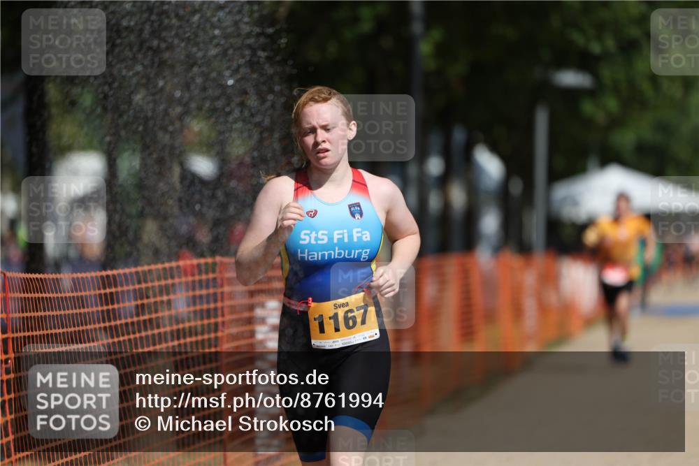 07.09.2025 - 19. Norderstedt Triathlon Michael Strokosch http://msf.ph/oto/8761994 07.09.2025 12:08:24 Laufen 149, 1167, 1210 meine-sportfotos.de