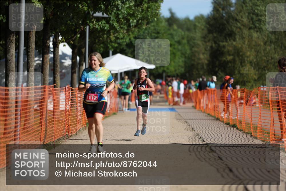 07.09.2025 - 19. Norderstedt Triathlon Michael Strokosch http://msf.ph/oto/8762044 07.09.2025 10:46:27 Laufen 60, 1112 meine-sportfotos.de