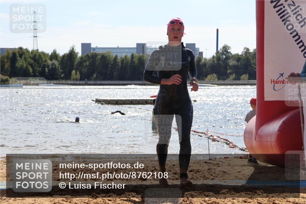 07.09.2025 - 19. Norderstedt Triathlon Luisa Fischer http://msf.ph/oto/8762108 07.09.2025 14:25:39 Schwimmen 464 meine-sportfotos.de
