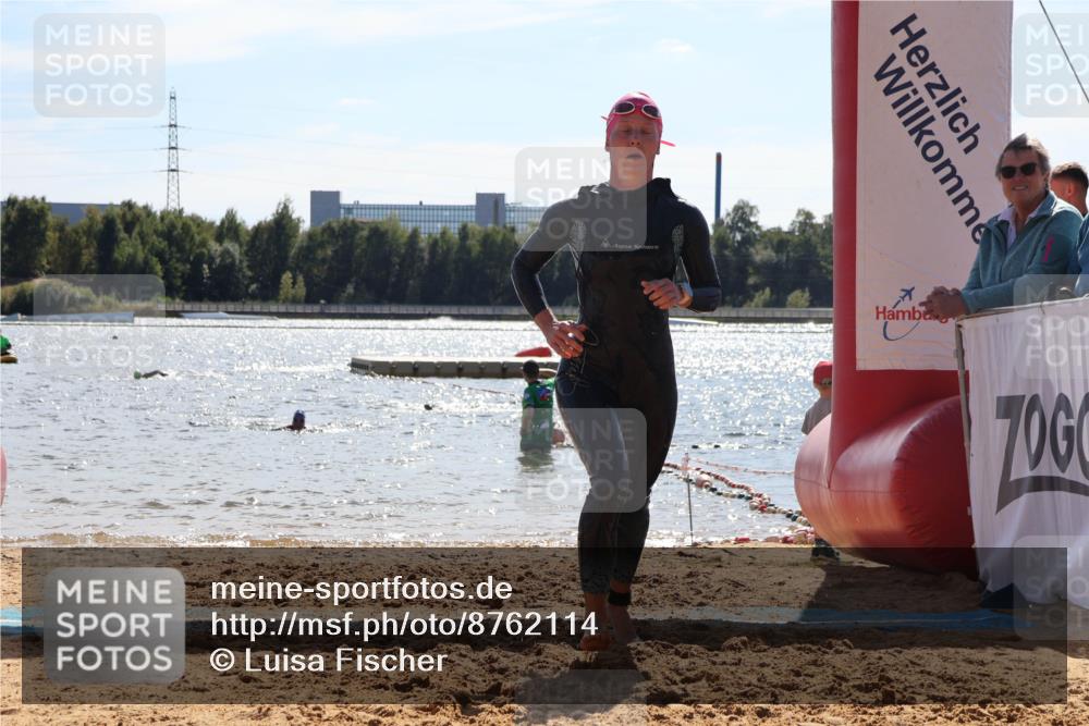 07.09.2025 - 19. Norderstedt Triathlon Luisa Fischer http://msf.ph/oto/8762114 07.09.2025 14:25:39 Schwimmen 464 meine-sportfotos.de