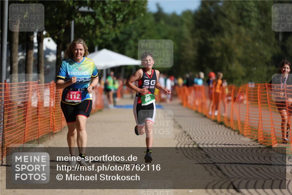 07.09.2025 - 19. Norderstedt Triathlon Michael Strokosch http://msf.ph/oto/8762116 07.09.2025 10:46:29 Laufen 60, 1112 meine-sportfotos.de