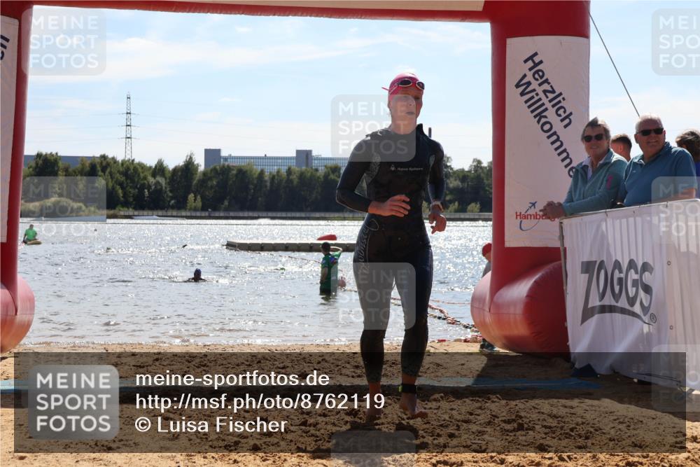07.09.2025 - 19. Norderstedt Triathlon Luisa Fischer http://msf.ph/oto/8762119 07.09.2025 14:25:40 Schwimmen 464 meine-sportfotos.de