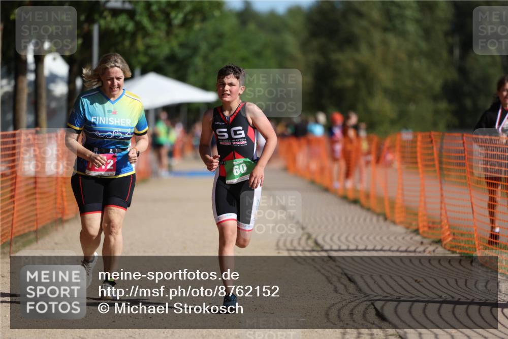 07.09.2025 - 19. Norderstedt Triathlon Michael Strokosch http://msf.ph/oto/8762152 07.09.2025 10:46:30 Laufen 60, 1112 meine-sportfotos.de