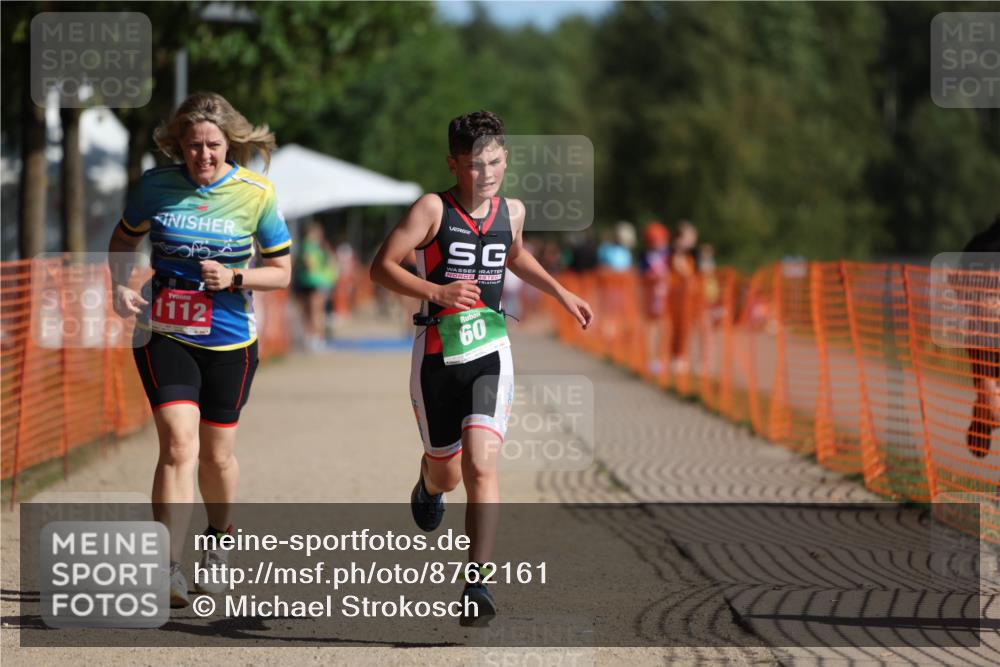 07.09.2025 - 19. Norderstedt Triathlon Michael Strokosch http://msf.ph/oto/8762161 07.09.2025 10:46:31 Laufen 60, 1112 meine-sportfotos.de