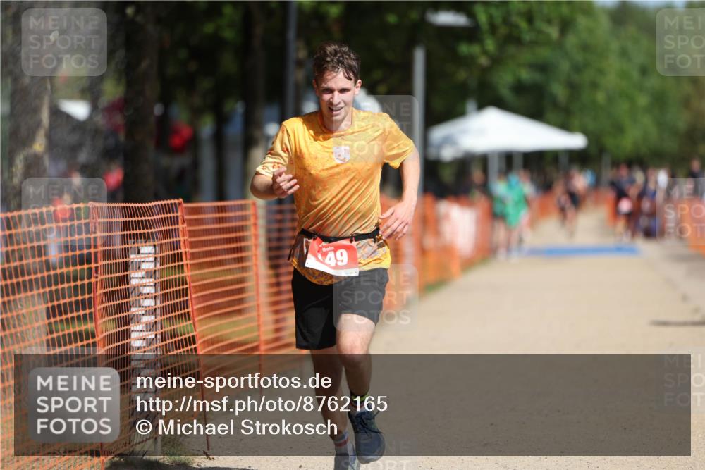 07.09.2025 - 19. Norderstedt Triathlon Michael Strokosch http://msf.ph/oto/8762165 07.09.2025 12:08:29 Laufen 149, 837 meine-sportfotos.de