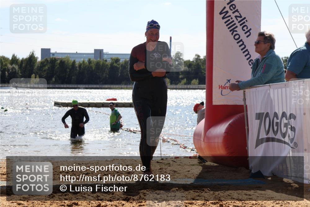 07.09.2025 - 19. Norderstedt Triathlon Luisa Fischer http://msf.ph/oto/8762183 07.09.2025 14:26:01 Schwimmen 1492, 1509 meine-sportfotos.de
