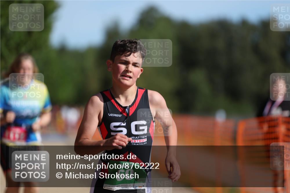07.09.2025 - 19. Norderstedt Triathlon Michael Strokosch http://msf.ph/oto/8762222 07.09.2025 10:46:32 Laufen 60, 1112 meine-sportfotos.de