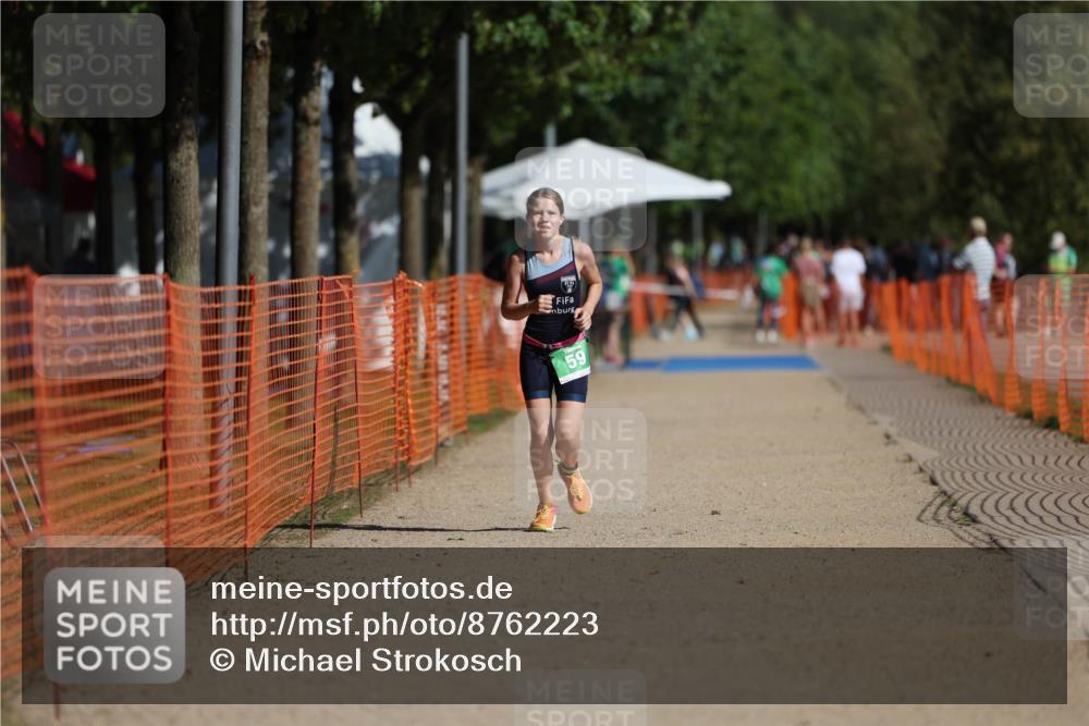 07.09.2025 - 19. Norderstedt Triathlon Michael Strokosch http://msf.ph/oto/8762223 07.09.2025 11:17:27 Laufen 59 meine-sportfotos.de