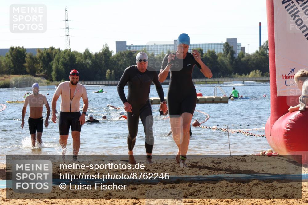 07.09.2025 - 19. Norderstedt Triathlon Luisa Fischer http://msf.ph/oto/8762246 07.09.2025 12:10:58 Schwimmen 145, 183, 1283, 1362 meine-sportfotos.de