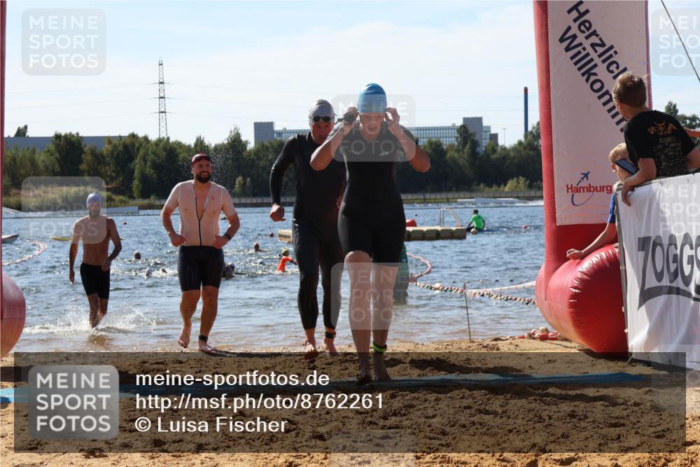 07.09.2025 - 19. Norderstedt Triathlon Luisa Fischer http://msf.ph/oto/8762261 07.09.2025 12:10:59 Schwimmen 145, 183, 1283, 1362 meine-sportfotos.de