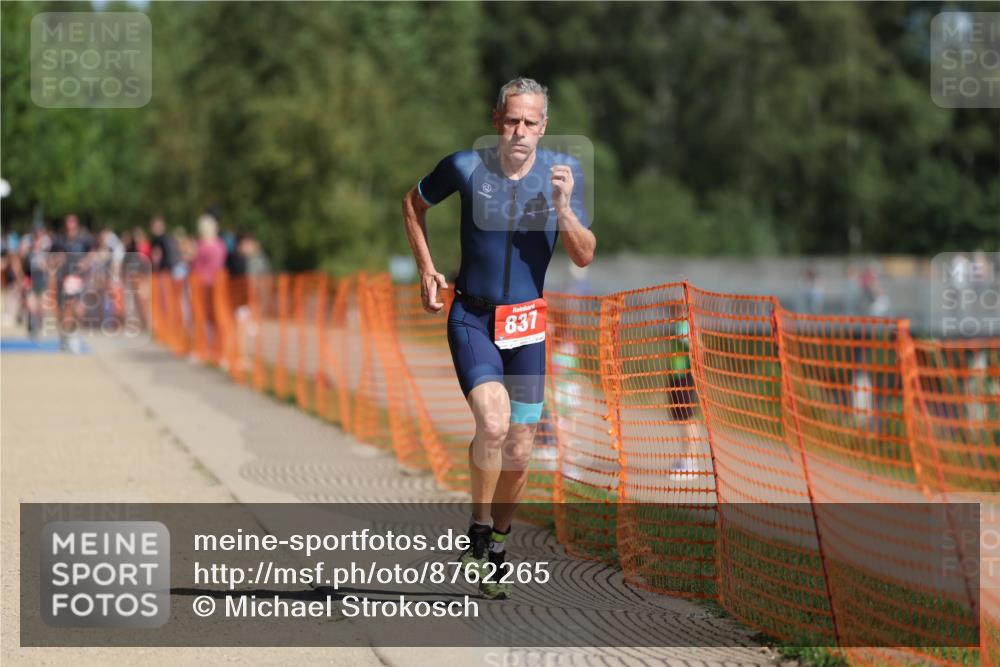 07.09.2025 - 19. Norderstedt Triathlon Michael Strokosch http://msf.ph/oto/8762265 07.09.2025 12:08:33 Laufen 149, 837 meine-sportfotos.de