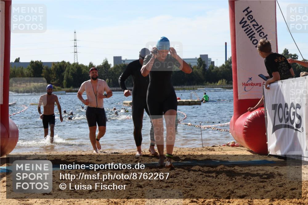 07.09.2025 - 19. Norderstedt Triathlon Luisa Fischer http://msf.ph/oto/8762267 07.09.2025 12:11:00 Schwimmen 145, 183, 1238, 1283, 1362 meine-sportfotos.de