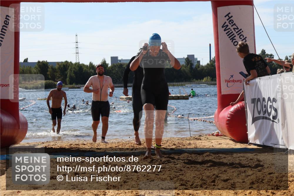 07.09.2025 - 19. Norderstedt Triathlon Luisa Fischer http://msf.ph/oto/8762277 07.09.2025 12:11:00 Schwimmen 145, 183, 1238, 1283, 1362 meine-sportfotos.de