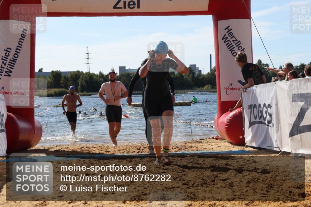 07.09.2025 - 19. Norderstedt Triathlon Luisa Fischer http://msf.ph/oto/8762282 07.09.2025 12:11:00 Schwimmen 145, 183, 1238, 1283, 1362 meine-sportfotos.de