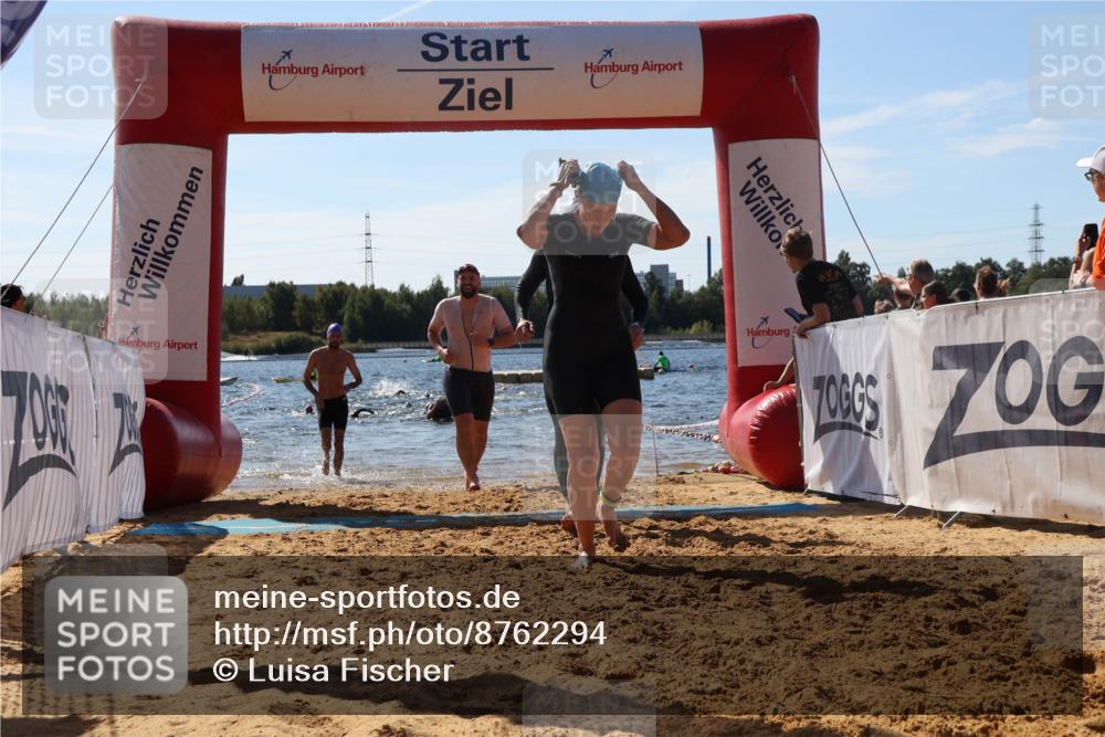 07.09.2025 - 19. Norderstedt Triathlon Luisa Fischer http://msf.ph/oto/8762294 07.09.2025 12:11:01 Schwimmen 145, 183, 1238, 1283, 1362 meine-sportfotos.de
