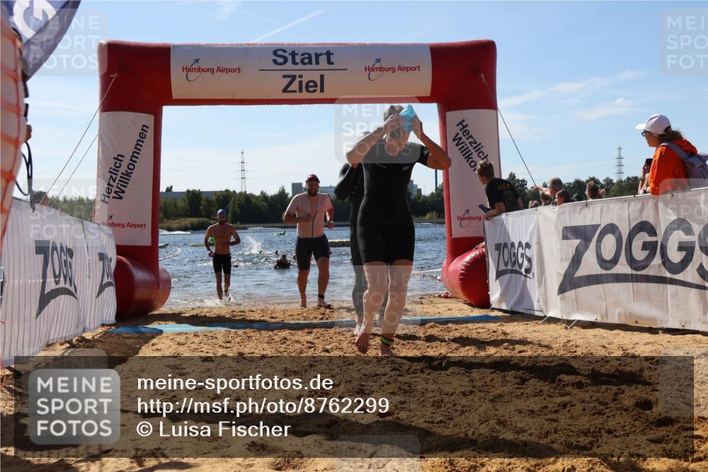 07.09.2025 - 19. Norderstedt Triathlon Luisa Fischer http://msf.ph/oto/8762299 07.09.2025 12:11:01 Schwimmen 145, 183, 1238, 1283, 1362 meine-sportfotos.de