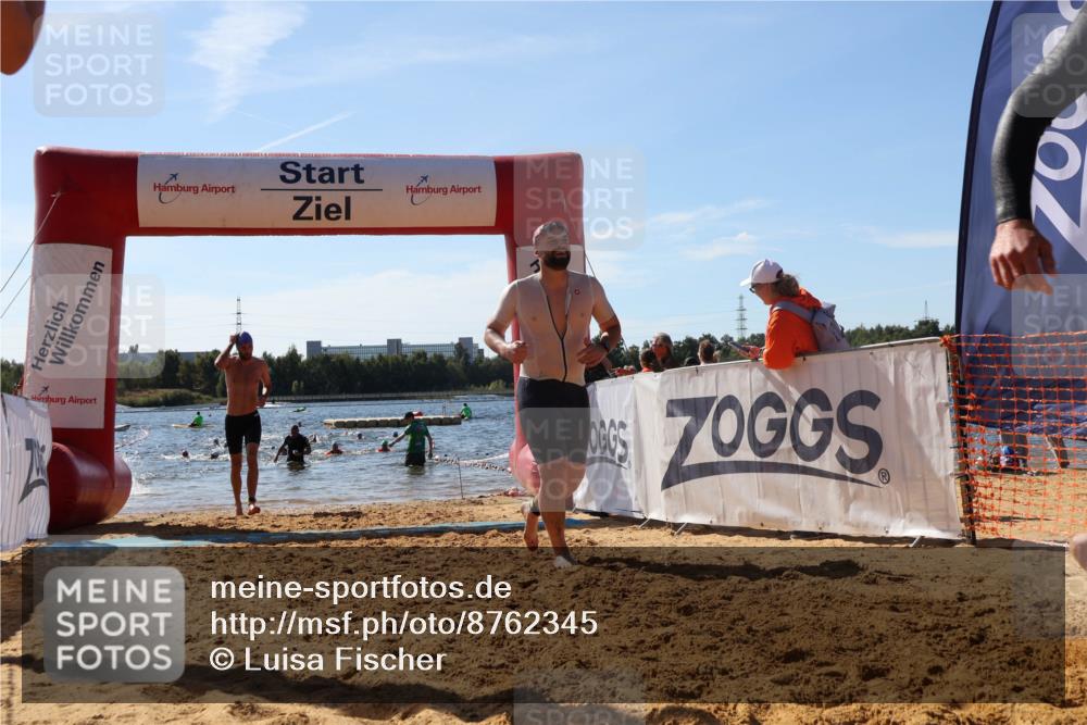 07.09.2025 - 19. Norderstedt Triathlon Luisa Fischer http://msf.ph/oto/8762345 07.09.2025 12:11:04 Schwimmen 145, 183, 712, 1238, 1283 meine-sportfotos.de
