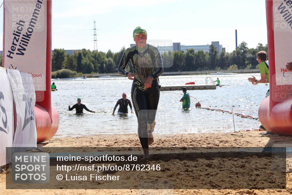 07.09.2025 - 19. Norderstedt Triathlon Luisa Fischer http://msf.ph/oto/8762346 07.09.2025 14:26:42 Schwimmen 448, 1488 meine-sportfotos.de
