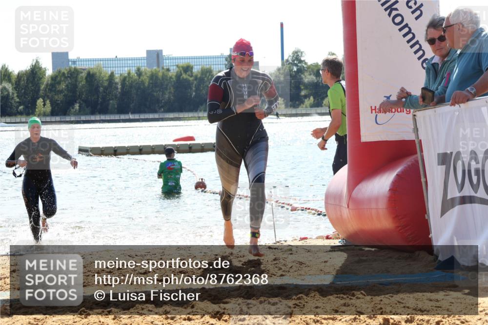 07.09.2025 - 19. Norderstedt Triathlon Luisa Fischer http://msf.ph/oto/8762368 07.09.2025 14:26:49 Schwimmen 448, 887, 1495 meine-sportfotos.de