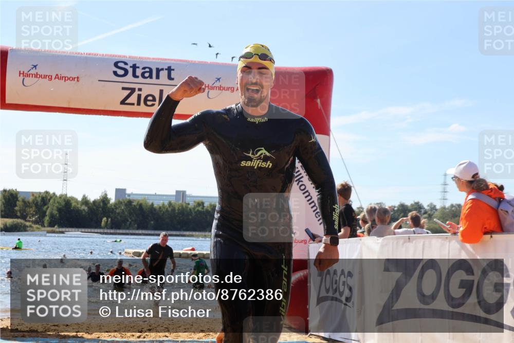 07.09.2025 - 19. Norderstedt Triathlon Luisa Fischer http://msf.ph/oto/8762386 07.09.2025 12:11:11 Schwimmen 145, 183, 712, 1238, 1283, 1317 meine-sportfotos.de