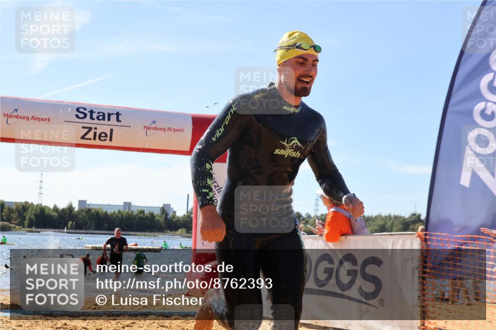 07.09.2025 - 19. Norderstedt Triathlon Luisa Fischer http://msf.ph/oto/8762393 07.09.2025 12:11:11 Schwimmen 145, 183, 712, 1238, 1283, 1317 meine-sportfotos.de
