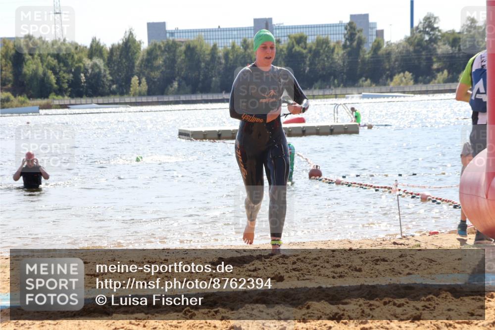 07.09.2025 - 19. Norderstedt Triathlon Luisa Fischer http://msf.ph/oto/8762394 07.09.2025 14:26:51 Schwimmen 448, 887, 1495 meine-sportfotos.de