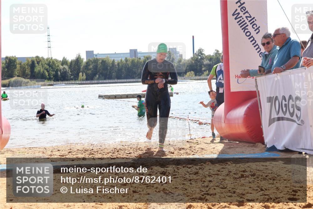 07.09.2025 - 19. Norderstedt Triathlon Luisa Fischer http://msf.ph/oto/8762401 07.09.2025 14:26:51 Schwimmen 448, 887, 1495 meine-sportfotos.de
