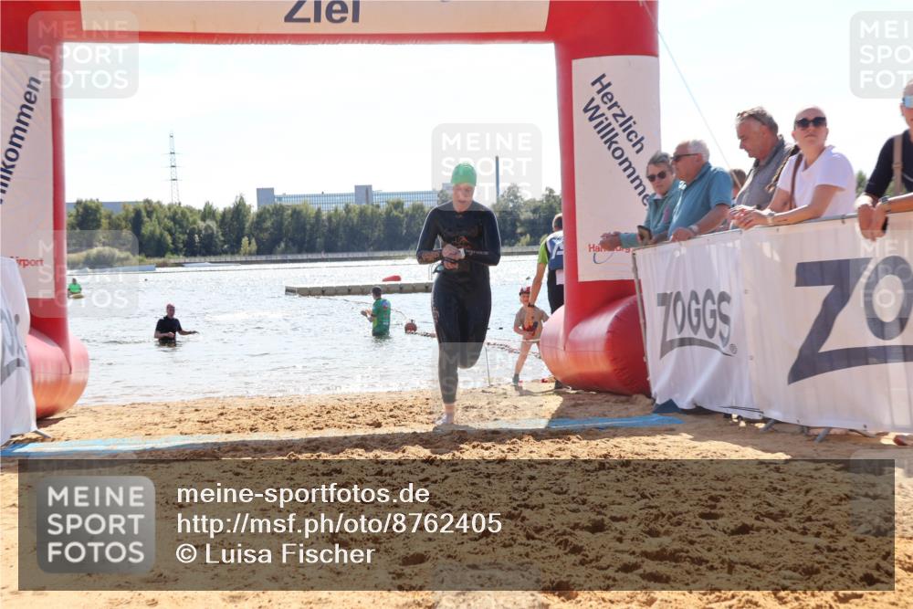 07.09.2025 - 19. Norderstedt Triathlon Luisa Fischer http://msf.ph/oto/8762405 07.09.2025 14:26:52 Schwimmen 448, 887, 1495 meine-sportfotos.de