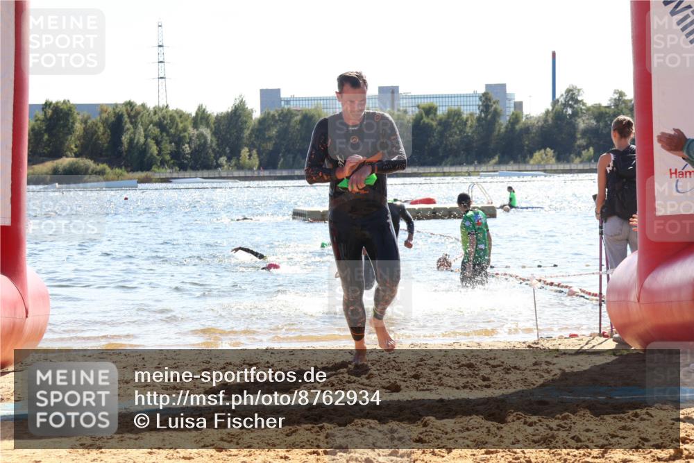 07.09.2025 - 19. Norderstedt Triathlon Luisa Fischer http://msf.ph/oto/8762934 07.09.2025 14:56:10 Schwimmen 431, 1526 meine-sportfotos.de